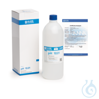 Pufferlösung, technisch, pH 10,01, 1 l Flasche, ±0,01pH Puffer zur...