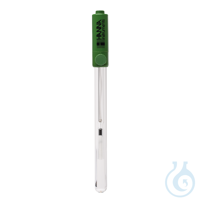 Referenzelektrode, Glas, nachfüllbar, Bananenstecker 4 mm und 1 m Kabel...