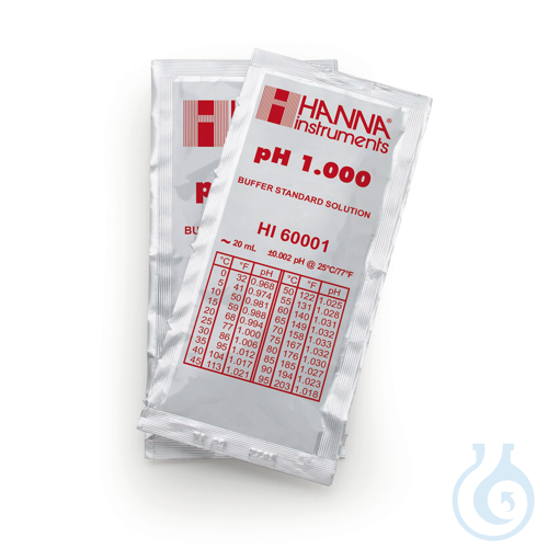 pH 1.000 Millesimal Calibration Buffer Sachets ...