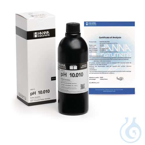 Pufferloesung Millesimal, pH 10,010, 500 ml Fla...