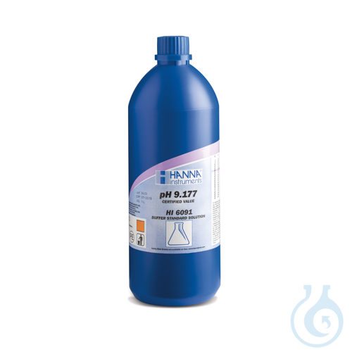 Pufferloesung Millesimal, pH 9,177, 500 ml Flas...