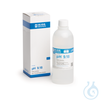 Pufferlösung pH 9,18, 500 ml Flasche Puffer zur pH-Kalibrierung,...