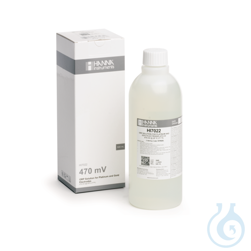 Redox Loesung 470 mV, 500 ml Flasche