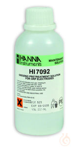Oxidizing Pretreatment Solution for ORP Electrodes, 250 mL bottle Oxidizing...