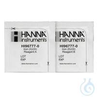 Iron II and III Reagent Set (ferrous and ferric), 100 Tests Iron II and III...