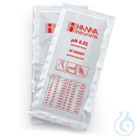 Pufferlösung, technisch, pH 4,01, 25 Beutel à 20 ml, ±0,01pH Puffer zur...