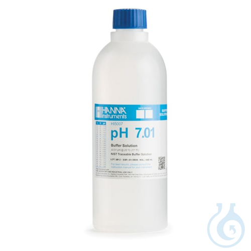 Pufferloesung, technisch, pH 7,01, 1 l Flasche,...