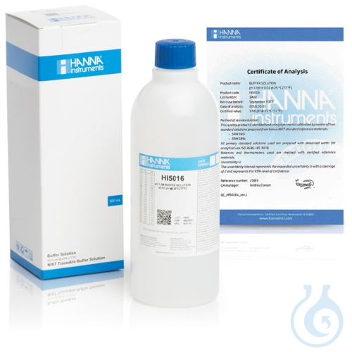 Pufferloesung, technisch, pH 1,68, 500 ml Flasc...