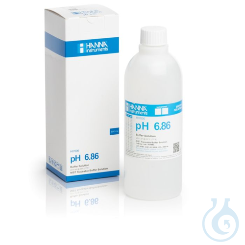 Pufferloesung pH 6,86, 500 ml Flasche