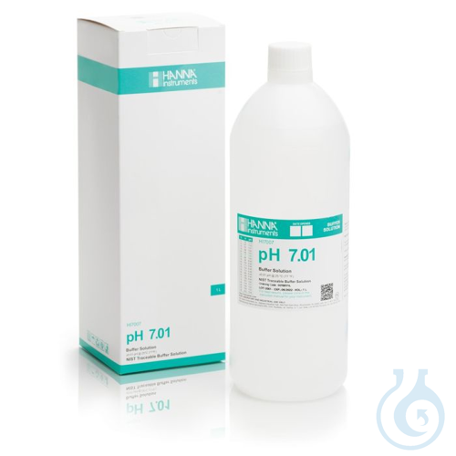 Pufferloesung pH 7,01, 1 l Flasche