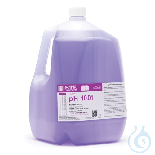 Pufferloesung pH 10,01, 3,8 l Flasche (1 Gallone)