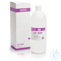 Pufferlösung pH 10,01, 1 l Flasche Puffer zur pH-Kalibrierung,...