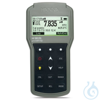 Wasserdichtes Handmessgerät für pH/ORP/ISE &Temperatur mit pH Elektrode...