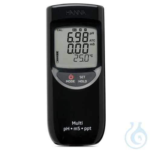 Portable Waterproof pH/EC/TDS incl. HI12883 pro...