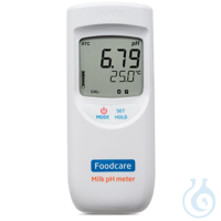 Handmessgerät f. pH/°C: Milch, inkl. Sonde FC1013, 1 m Kabel, DIN...