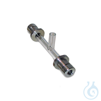 100mm S.C.F. TUBE , S/S Röhre mit zentriertem Einfülltubus, Metall-Enden,...