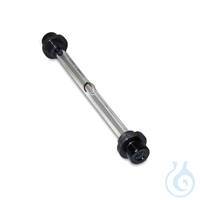 Std Glass tube 200MM Standard Polarimeterröhre mit Blasenfang, Glas, Länge...