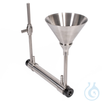 100mm FUNNEL TYPE Wasserummantelte Durchflussr&ouml;hre: L&auml;nge 100 mm f&uuml;r ADP400
