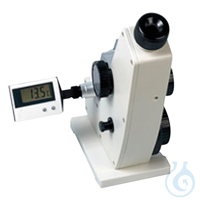 Refraktometer, analog, ABBE RST111 Analoges Abbe-Refraktometer zur Messung des Brechungsindex...
