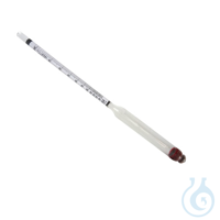 Alkoholmeter, für die Forschung, 0-100: 1 % vol/GL/Tralles/Cartier Tp.20 °C Aus Glas....