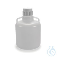 Kanister mit Griffen, LDPE, 10 L Aus LDPE (Polyethylen niedriger Dichte), aus reinen...