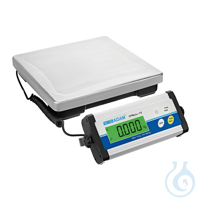 Industriewaage der Serie CPW plus, 300 kg (Ablesbarkeit 100 g), 900 x 600 mm Robuste Bauweise für...