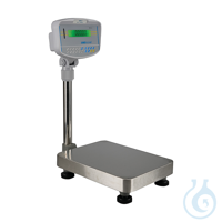 Industriewaage Serie GBK, 120 kg (Aufl. 5 g) Anwendungen: Wiegefunktion, Prozentberechnung,...