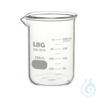 Becherglas, niedrige Form, zur intensiven Nutzung, 4000 ml, 1 St. Aus Borosilikatglas LBG 3.3....
