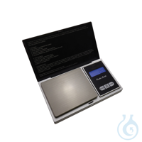 Taschenwaage Serie P, 200 g Klappdeckel zum Schutz vor Überlastungen und Schlägen. Tara-Funktion....