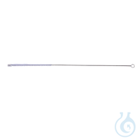 Bürste für Teströhrchen, Nylon, weiche Spitze, Ø5mm, 2 St. Aus Nylon, Griff aus galvanisiertem...