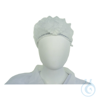Rundes Haarnetz für Besucher, zum Einmalgebrauch, 14 g, PP, weiß, 100 St. Runde Haarnetze zum...