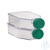 Zellkulturflaschen, steril, 850 ml, Standard, 18 St. Aus reinem kristallinem Polystyrol, USP...