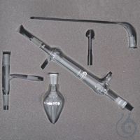 Kit für die Organische Chemie, Premium Line, 5 Komponenten Aus hochwertigem Borosilikatglas LBG...