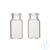 Vial Headspace, transparent, mit Kappe verschließbar, 20 ml, flacher Boden, 100  Transparentes...