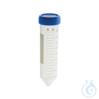 Zentrifugenröhrchen, graduiert, mit Schraubverschluss, 50 ml, PP, 50 St. Konischer Boden ohne...