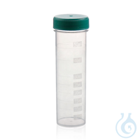 Zentrifugenröhrchen aus PP und Vol. 50 ml, flacher Boden und Schürze, 25 St. Zentrifugenröhrchen...