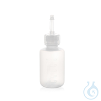 Tropfflasche, 125 ml, 12 St. Aus LDPE, mit verbundenem Verschluss aus PP. Tropfenweise...