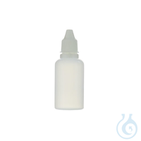 Tropfflasche aus LDPE mit weißem Verschluss und Dosierspitze, 4 ml, 50 St. Aus lichtdurchlässigem...