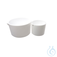 2Artikel ähnlich wie: Abdampfschale aus PTFE, hohe Form, 50 ml Aus reinem PTFE mit geglätteter...