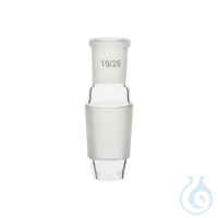 Übergangsstück 24/29 (Hülse) zu 29/32 (Kern), LBG 3.3 Aus Borosilikatglas LBG 3.3.