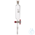 Tropftrichter, zylindrisch, mit PTFE-Hahn, 14/23, 50 ml Aus hochwertigem Borosilikatglas LBG 3.3....