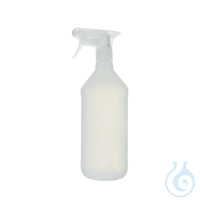 Sprühflache und Pumpzerstäuber, PEAD, 1000 ml Sprühflasche und Pumpzerstäuber aus HDPE.