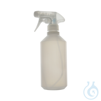 Sprühflache und Pumpzerstäuber, PEAD, 500 ml LDPE-Flache und HDPE-Pumpzerstäuber. Kopfstück mit...