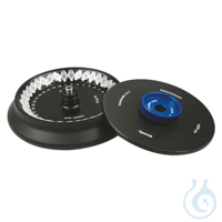 Rotor aus Aluminium für 24 x 2 ml/1,5 ml Röhrchen, für Modell D3024...