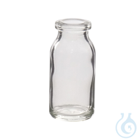 Probenfläschchen, Klarglas, Typ III, 20 mm NS, Vol. 10 ml, 192 St. Aus Kalknatronglas Typ III...