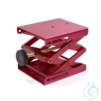 Hebebühne fürs Labor aus Aluminium, Premium Line, 120 x 140 mm Aus eloxiertem Aluminium mit...