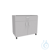Auxiliar laboratory cabinet with wheels, one drawer and two doors, steel, 900 x 520 x 805 mm
