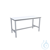 Welded central laboratory table, 900x900x900mm