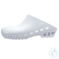 Laborclogs, weiß, Größe 36/37 Aus antistatischem SEBS (Styrol-Ethylen-Butylen-Styrol), anatomisch...