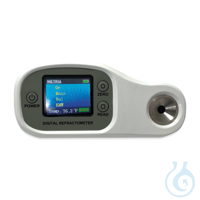 Refraktometer, tragbar, digital, RSD200 Brix 0-45 % (0,1 %), RI 1,3330-1,4098 (0 Digitales...